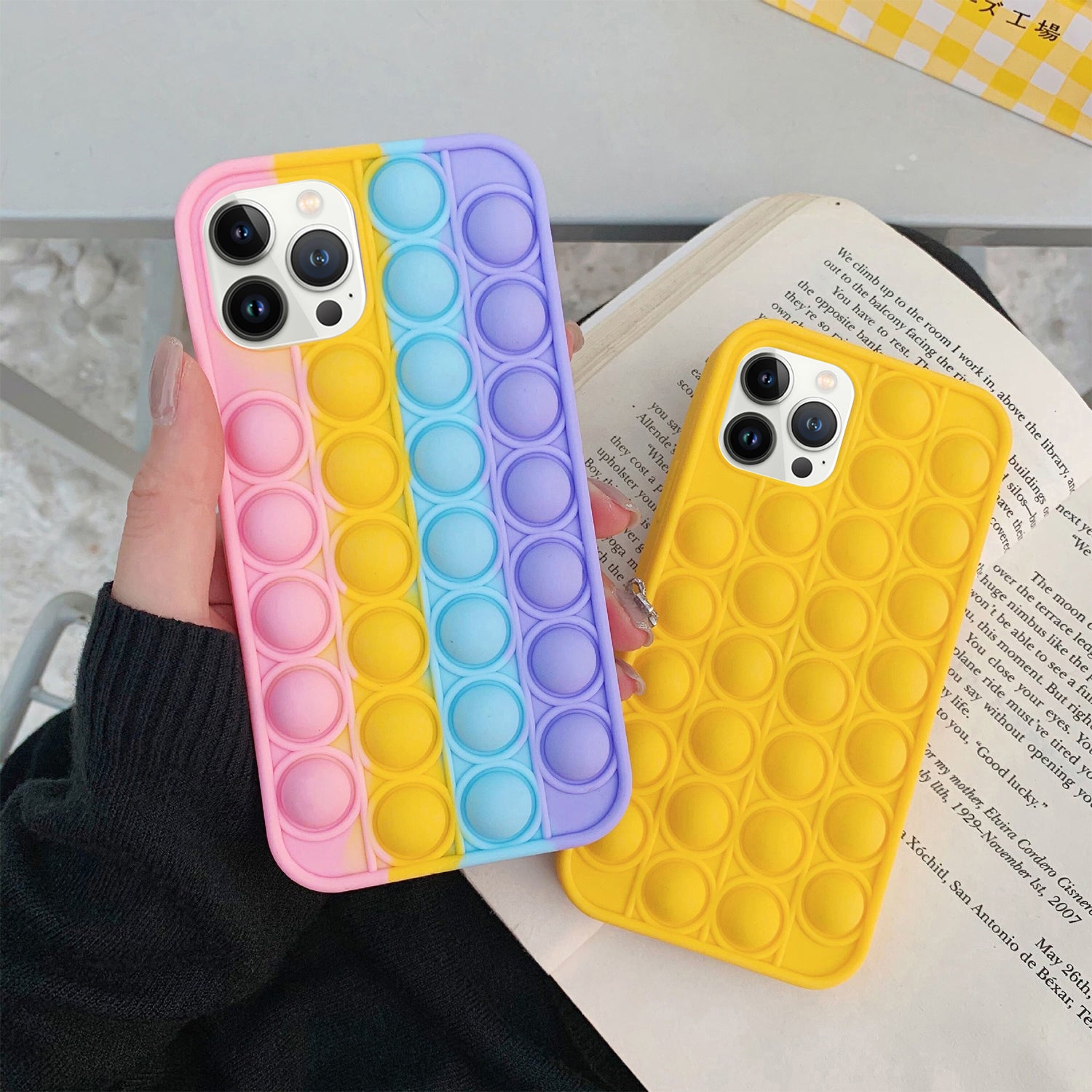 iPhone 13 Pro Max (6.7") Press bubble sense mobile phone case