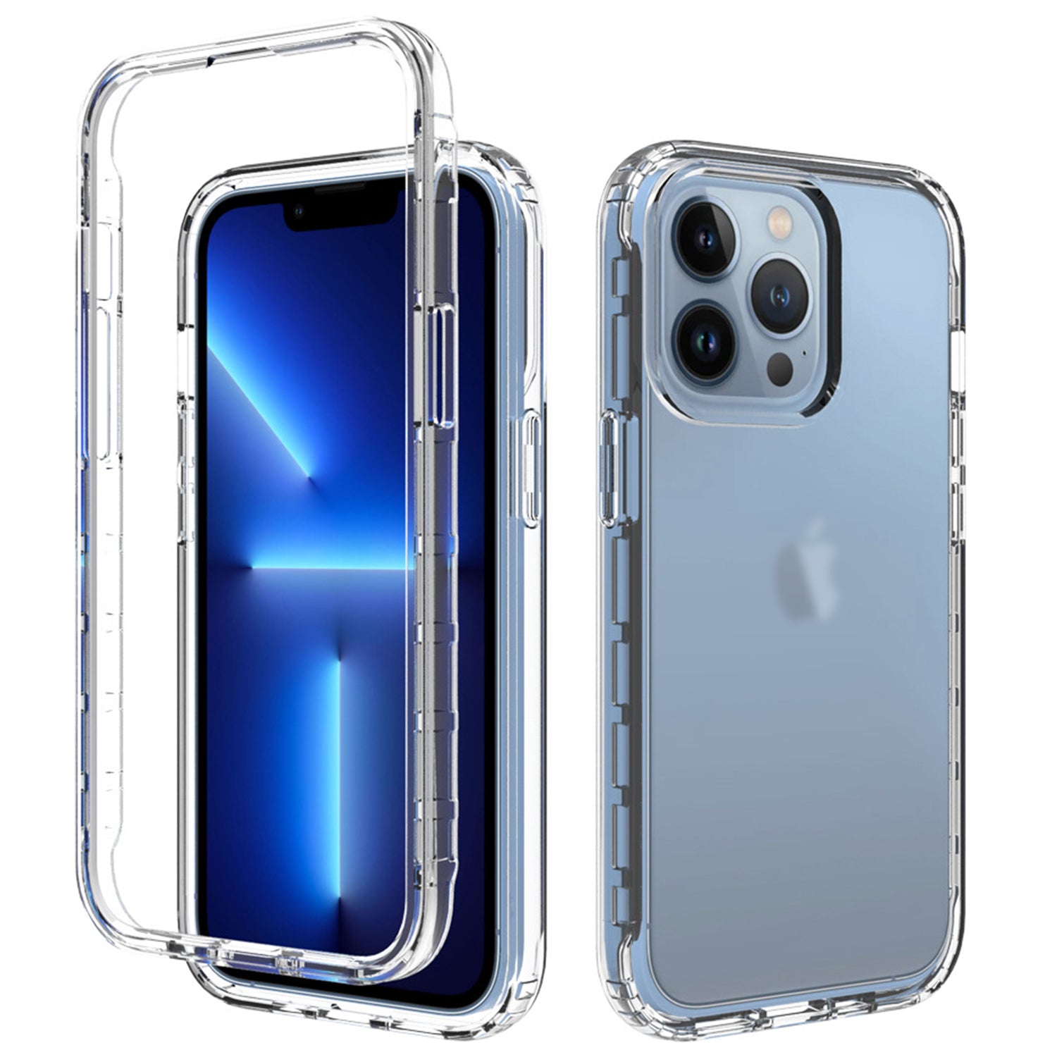 iPhone 13 Pro Max HD gradient transparent  case