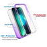 iPhone 13 Pro Max HD gradient transparent  case