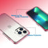 iPhone 13 Pro HD gradient transparent  case