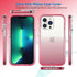 iPhone 13 Pro HD gradient transparent  case