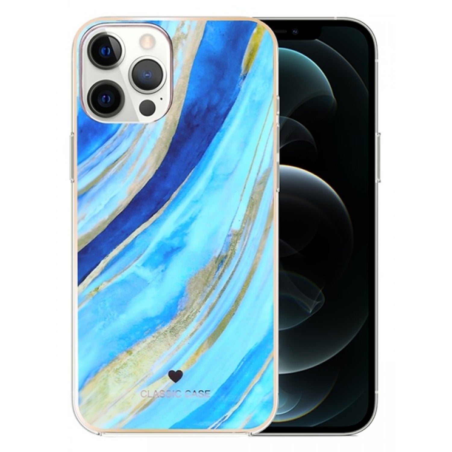 iPhone 13 Pro Max (6.7") Marbling is ultra-thin, light, fashionable, soft and elastic case