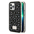 iPhone  13 Pro Max Diamond inlaid on both sides,color pearl case