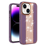 iPhone 14/13 Xiaoxiangfen Luxury Rhinestone Metal Shot Case