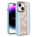 iPhone 14/13 Xiaoxiangfen Luxury Rhinestone Metal Shot Case