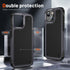 iPhone 14/13 Durable Defener Shockproof Hard PC TPU Luxury Case