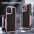 iPhone 14/13 Durable Defener Shockproof Hard PC TPU Luxury Case