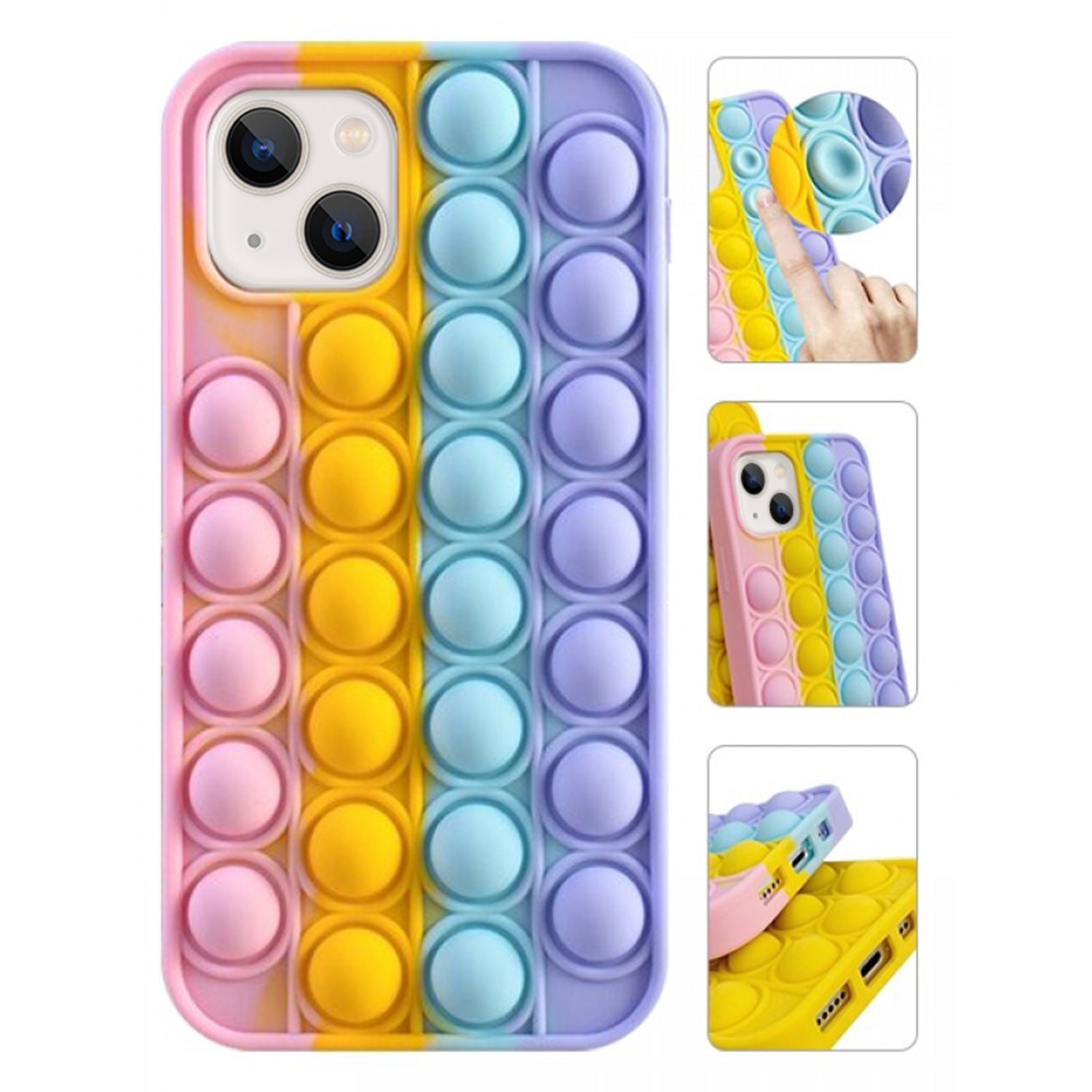 iPhone 13 (6.1") Press bubble sense mobile phone case