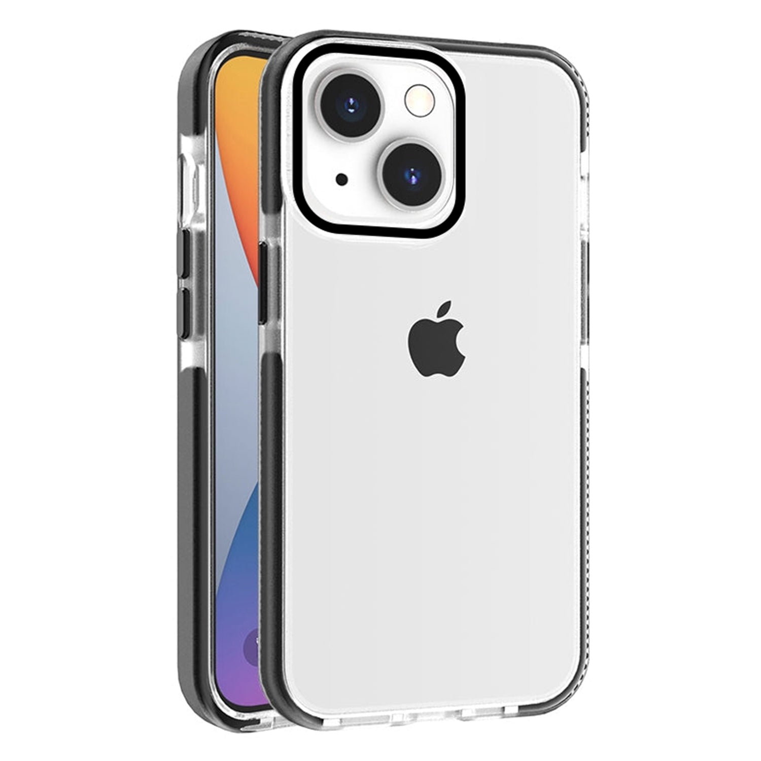 iPhone 13 mini Transparent TPU Shockproof Drop Resistant Case