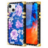 iPhone 13 TPU Blue Light Effect Luxury Small Rose Fashion Case