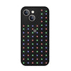 iPhone 14/13 Glowing and Cool Anti Drop Glass Shell Case-Black