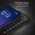 iPhone 14/13 Glowing and Cool Anti Drop Glass Shell Case-Black