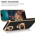 Fashion Ring Magnetic GPS car mount Phone Holder Case for iPhone 13 mini