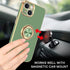 Fashion Ring Magnetic GPS car mount Phone Holder Case for iPhone 13 mini