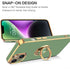 Fashion Ring Magnetic GPS car mount Phone Holder Case for iPhone 13 mini