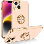 iPhone 13 Fashion Ring Magnetic GPS car mount Phone Holder Case