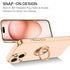 iPhone 13 Fashion Ring Magnetic GPS car mount Phone Holder Case