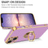 Fashion Ring Magnetic GPS car mount Phone Holder Case for iPhone 13 mini