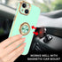 Fashion Ring Magnetic GPS car mount Phone Holder Case for iPhone 13 mini