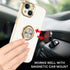 Fashion Ring Magnetic GPS car mount Phone Holder Case for iPhone 13 mini