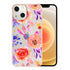 iPhone 13 mini TPU painted fashion flower case
