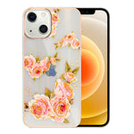 iPhone 13 mini TPU painted fashion flower case