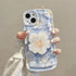 iPhone 14/13 Creative Cartoon Bracket Case
