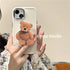 iPhone 14/13 Creative Cartoon Bracket Case