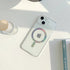 iPhone 13 Mini Clear Electroplating laser Magnetic Attraction Case
