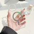 iPhone 13 Mini Clear Electroplating laser Magnetic Attraction Case