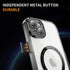 iPhone 13/14 Shockproof Transparent Magnetic Attraction Protective Phone Case