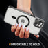 iPhone 13/14 Shockproof Transparent Magnetic Attraction Protective Phone Case