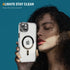 iPhone 13 Mini Shockproof Transparent Magnetic Attraction Protective Phone Case