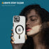 iPhone 13/14 Shockproof Transparent Magnetic Attraction Protective Phone Case