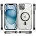 iPhone 13/14 Shockproof Transparent Magnetic Attraction Protective Phone Case