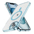 iPhone 13 Mini Shockproof Transparent Magnetic Attraction Protective Phone Case