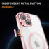iPhone 13 Mini Shockproof Transparent Magnetic Attraction Protective Phone Case