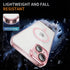 iPhone 13/14 Shockproof Transparent Magnetic Attraction Protective Phone Case