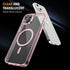 iPhone 13 Mini Shockproof Transparent Magnetic Attraction Protective Phone Case