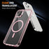 iPhone 13/14 Shockproof Transparent Magnetic Attraction Protective Phone Case