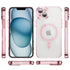 iPhone 13/14 Shockproof Transparent Magnetic Attraction Protective Phone Case