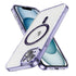 iPhone 13/14 Shockproof Transparent Magnetic Attraction Protective Phone Case