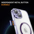 iPhone 13/14 Shockproof Transparent Magnetic Attraction Protective Phone Case