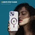 iPhone 13 Mini Shockproof Transparent Magnetic Attraction Protective Phone Case