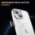 iPhone 13 Mini Shockproof Transparent Magnetic Attraction Protective Phone Case