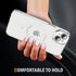 iPhone 13 Mini Shockproof Transparent Magnetic Attraction Protective Phone Case
