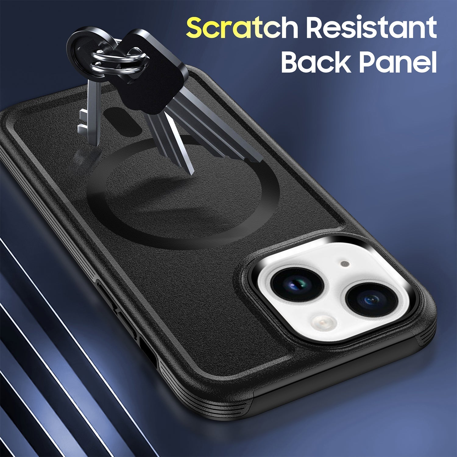 iPhone 13/14 Magnetic Attraction Heavy Duty Military Bumper Case