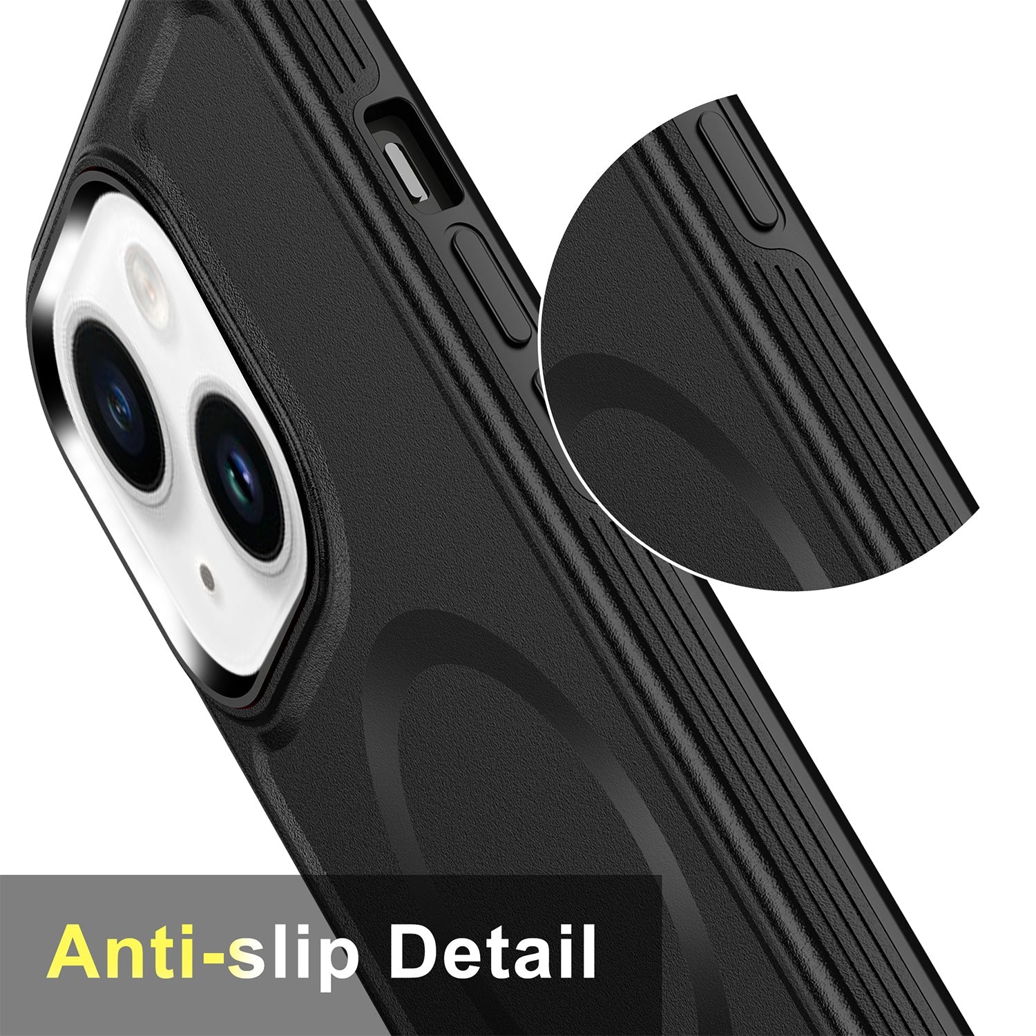 iPhone 13/14 Magnetic Attraction Heavy Duty Military Bumper Case