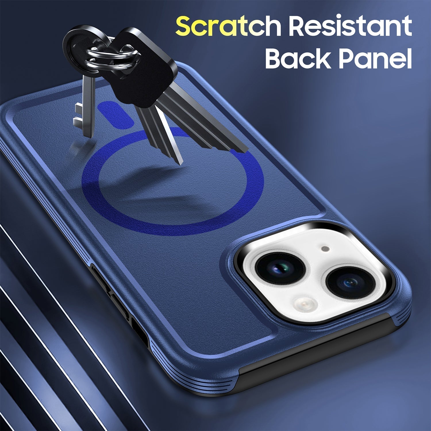 iPhone 13 Mini Magnetic Attraction Heavy Duty Military Bumper Case