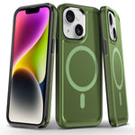 iPhone 13 Mini Magnetic Attraction Heavy Duty Military Bumper Case